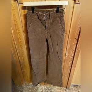 American eagle corduroy jeans.